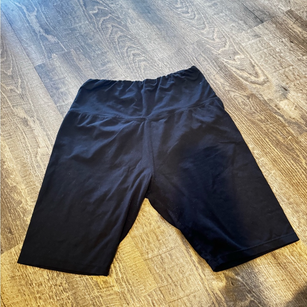 Black Biker Shorts